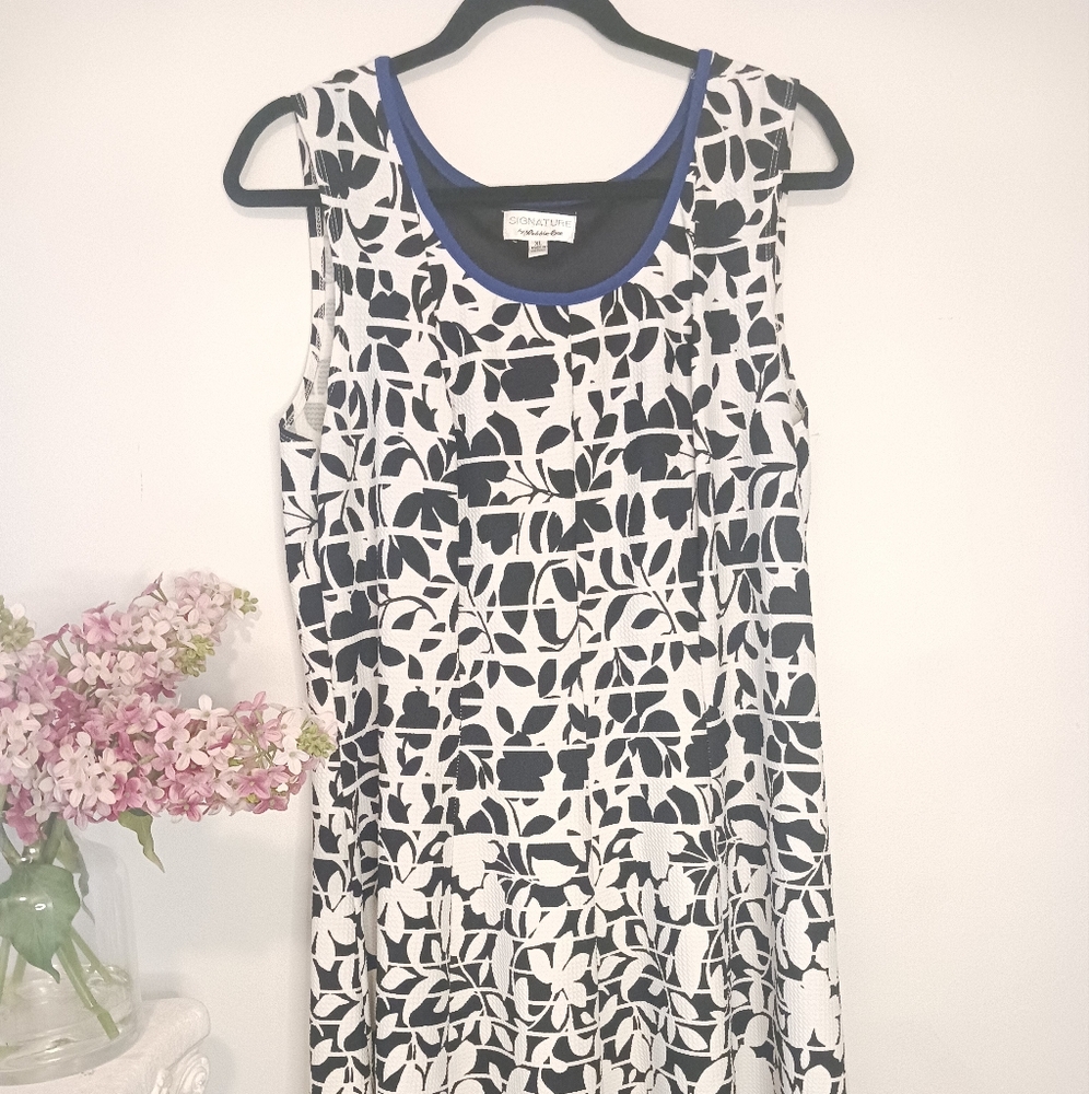 Signature By Robbie Bee Womens Dress Fits Sleeveless Sheath Dress XK